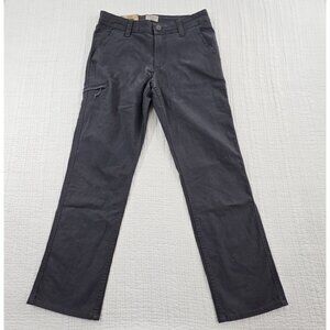 Weatherproof Trevorland Flex Utility Pant Men's 30x30 Gray Relaxed Fit NEW NWT
